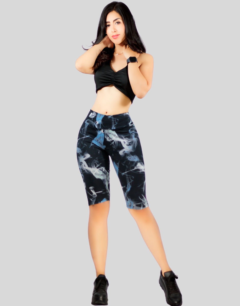 Foto 6 pulgar | Biker Short Mujer Shores Sh-039-2-d2 Color Fucsia Deportivos Dama Chores Gym
