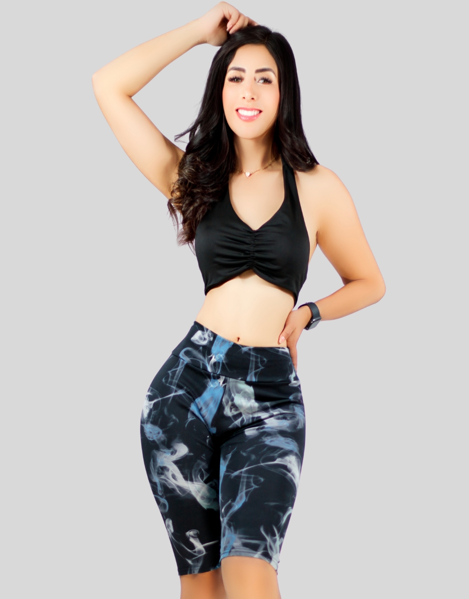 Foto 7 pulgar | Biker Short Mujer Shores Sh-039-2-d2 Color Fucsia Deportivos Dama Chores Gym