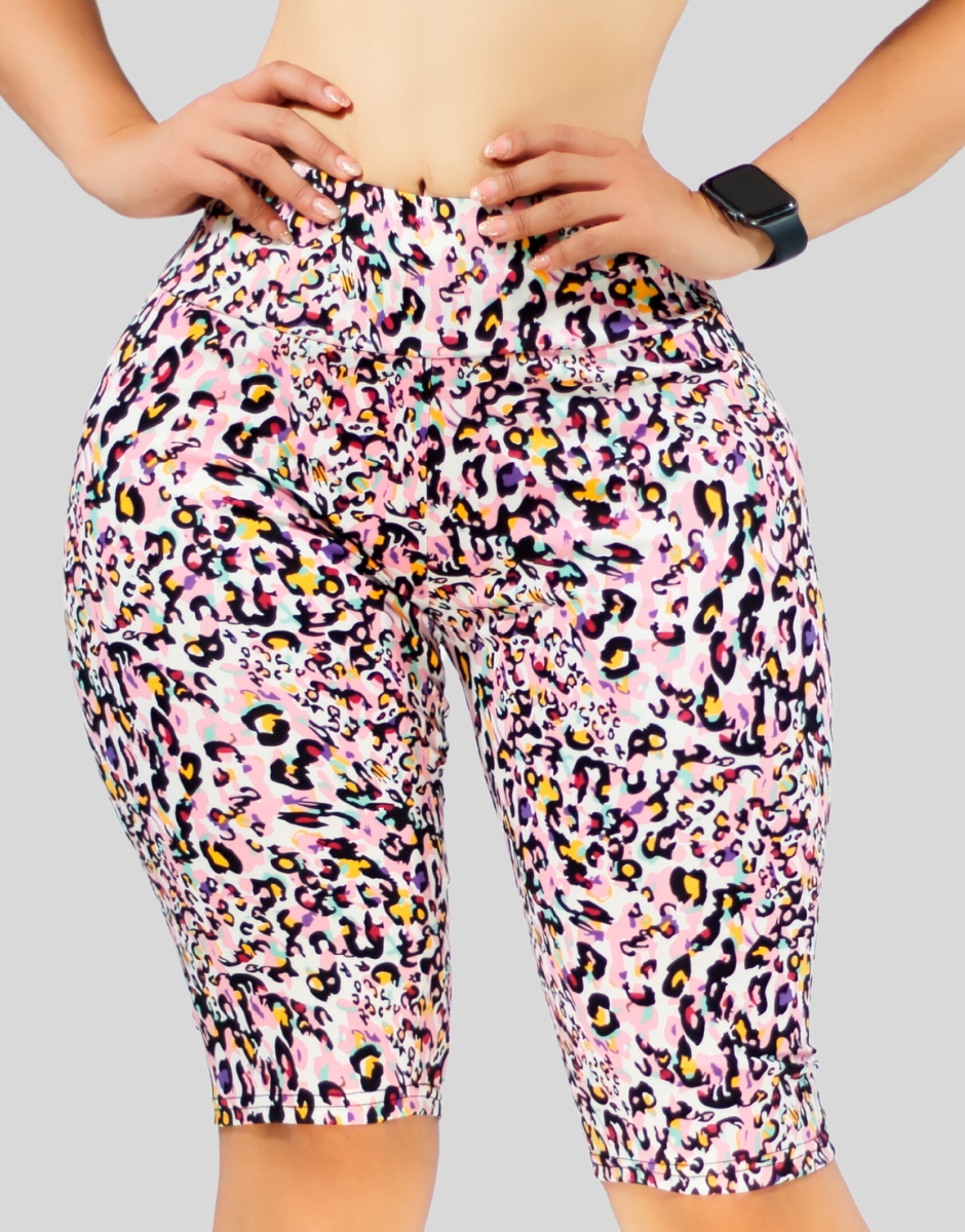 Foto 8 pulgar | Biker Short Mujer Shores Sh-039-2-d5 Color Verde Deportivos Dama Chores Gym