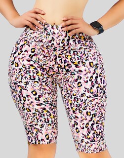 Foto 7 | Biker Short Mujer Shores Sh-039-2-d5 Color Verde Deportivos Dama Chores Gym