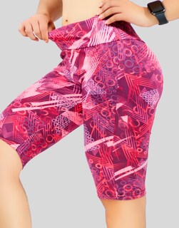 Foto 7 | Biker Short Mujer Shores Sh-039-2-d4 Color Azul Deportivos Dama Chores Gym