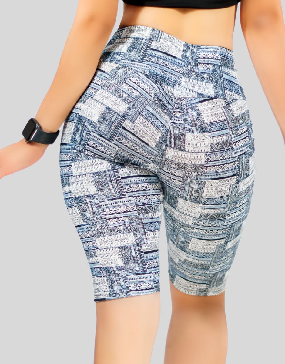 Foto 7 pulgar | Biker Short Mujer Shores Sh-039-2-d1 Color Gris Deportivos Dama Chores Gym