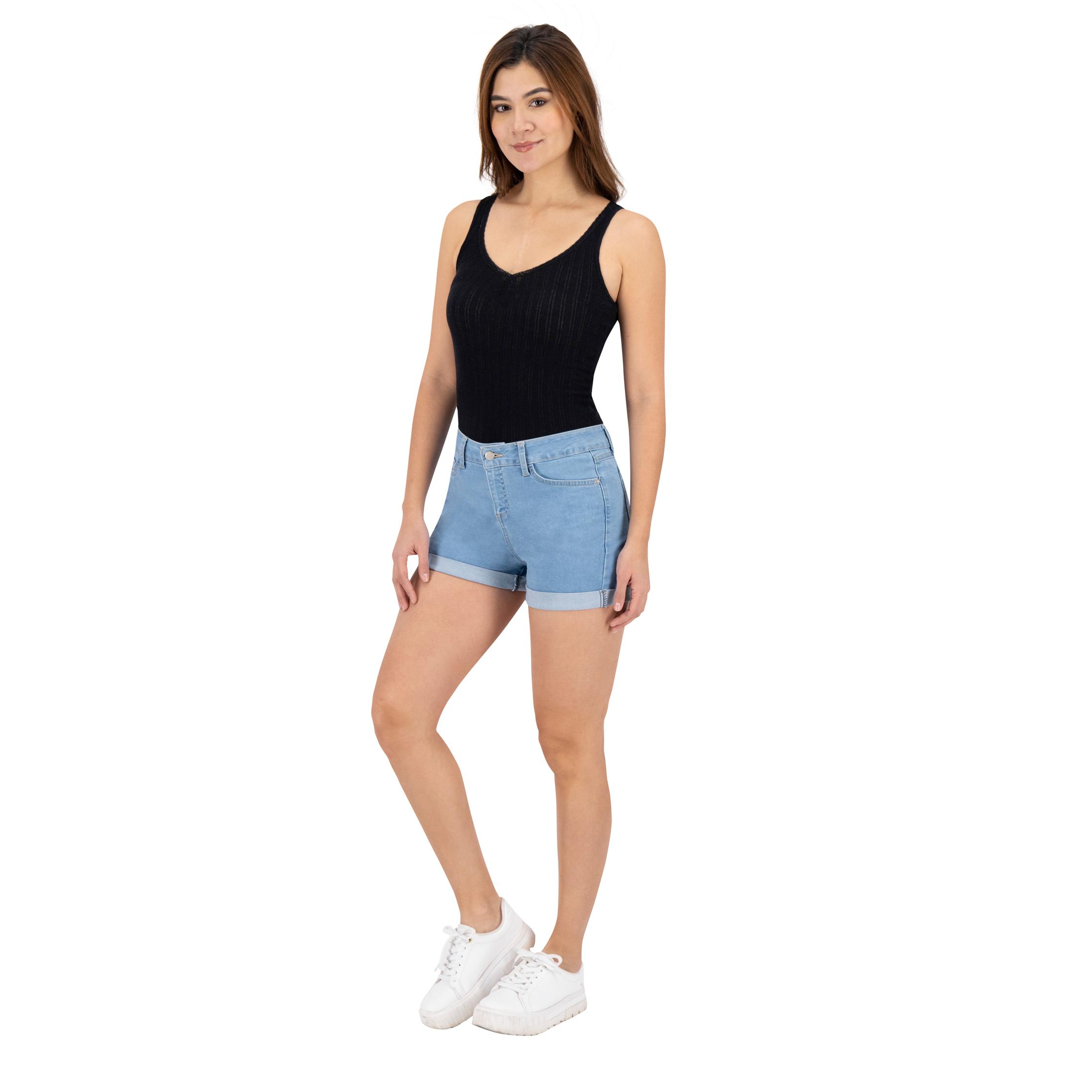 Foto 6 pulgar | Short Casual Britos Jeans Mujer Mezclilla Azul 024963