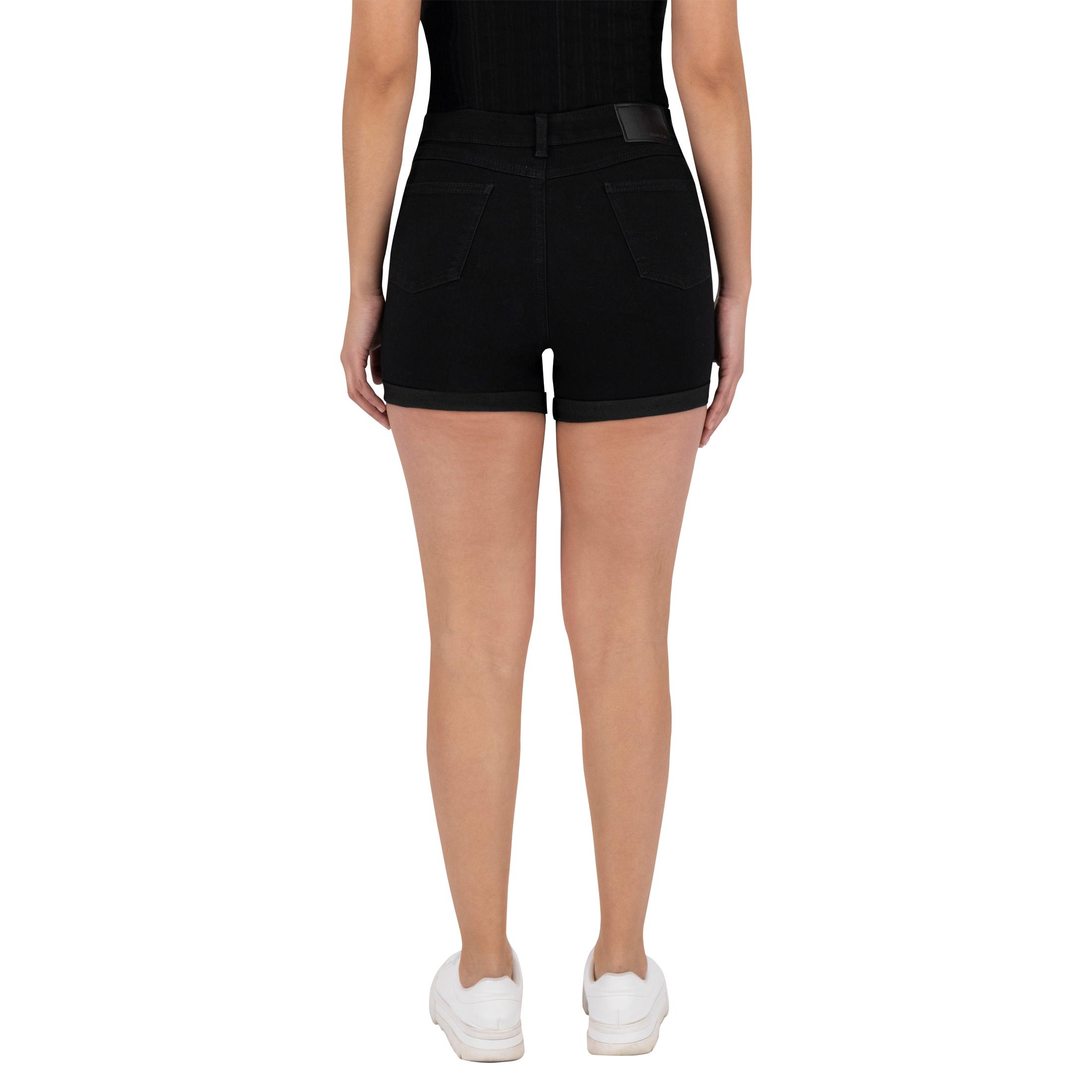 Foto 4 pulgar | Short Casual Britos Jeans Mujer Mezclilla Negro 024964