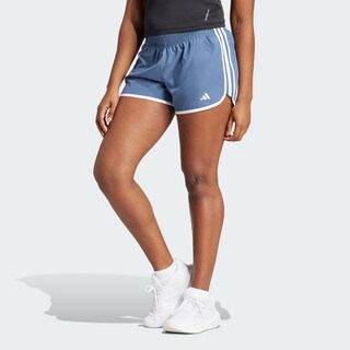 Foto 3 | Shorts De Running Marathon 20 Adidas Azul Mujer