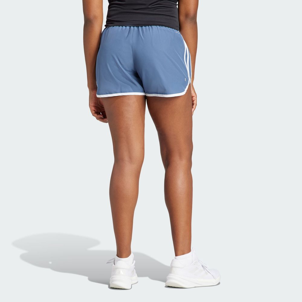 Foto 5 pulgar | Shorts De Running Marathon 20 Adidas Azul Mujer