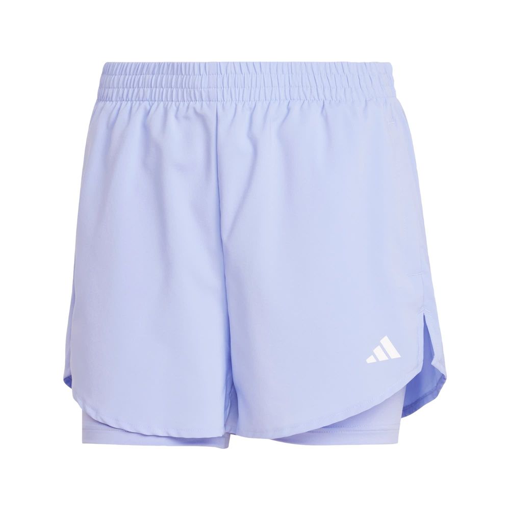 Foto 1 | Shorts Aeroready 2 En 1 Adidas Azul Mujer
