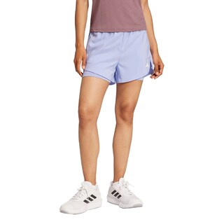 Foto 2 | Shorts Aeroready 2 En 1 Adidas Azul Mujer