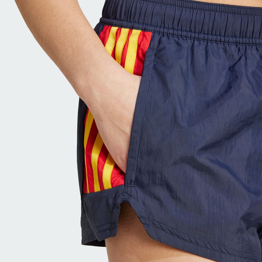 Foto 9 pulgar | Shorts Tiro Cut 3 Franjas Summer Adidas Azul Mujer