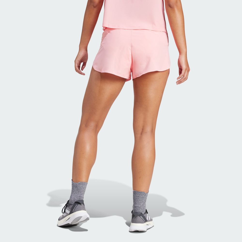 Foto 5 pulgar | Shorts De Running Adizero Essentials Split Adidas Rosa Mujer
