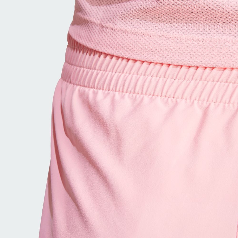 Foto 7 pulgar | Shorts De Running Adizero Essentials Split Adidas Rosa Mujer
