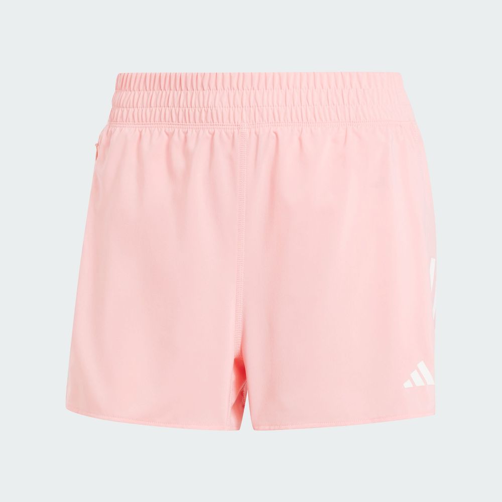 Foto 4 pulgar | Shorts Own The Run Adidas Rosa Mujer