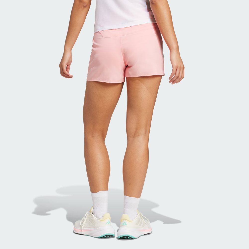 Foto 6 pulgar | Shorts Own The Run Adidas Rosa Mujer