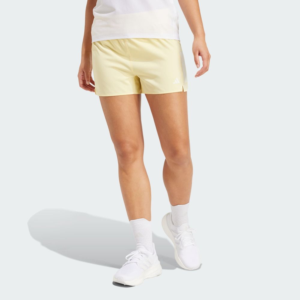 Foto 4 | Shorts Own The Run Adidas Amarillo Mujer