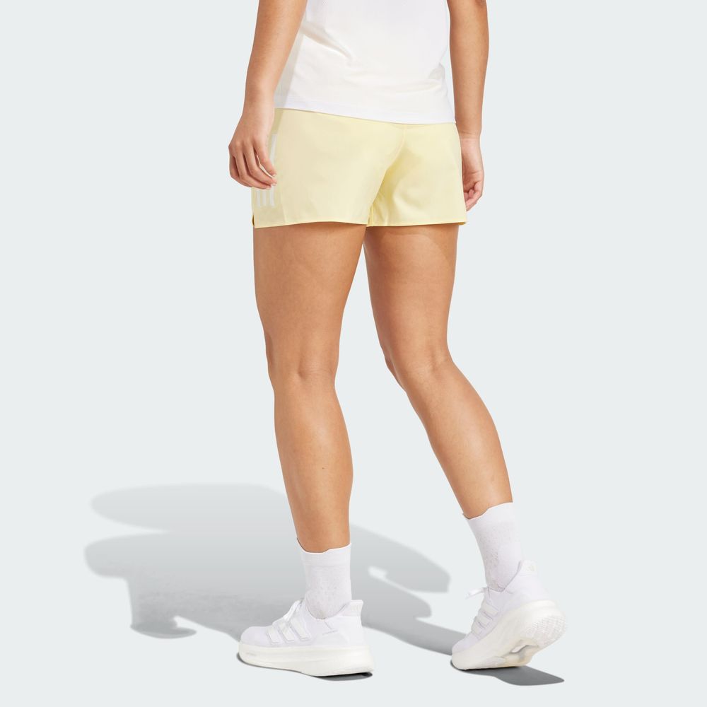 Foto 5 | Shorts Own The Run Adidas Amarillo Mujer