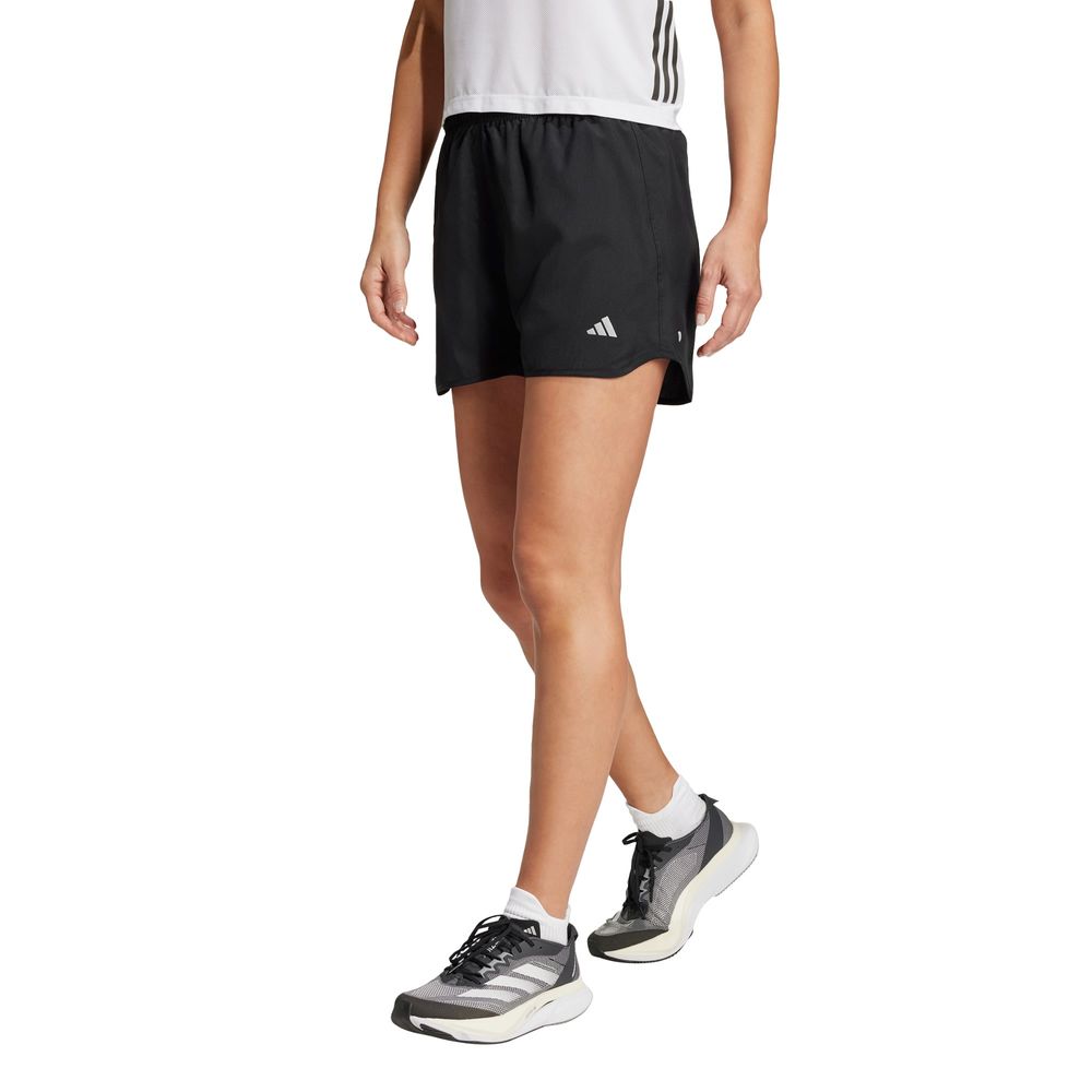 Foto 3 pulgar | Shorts Run It Adidas Negro Mujer