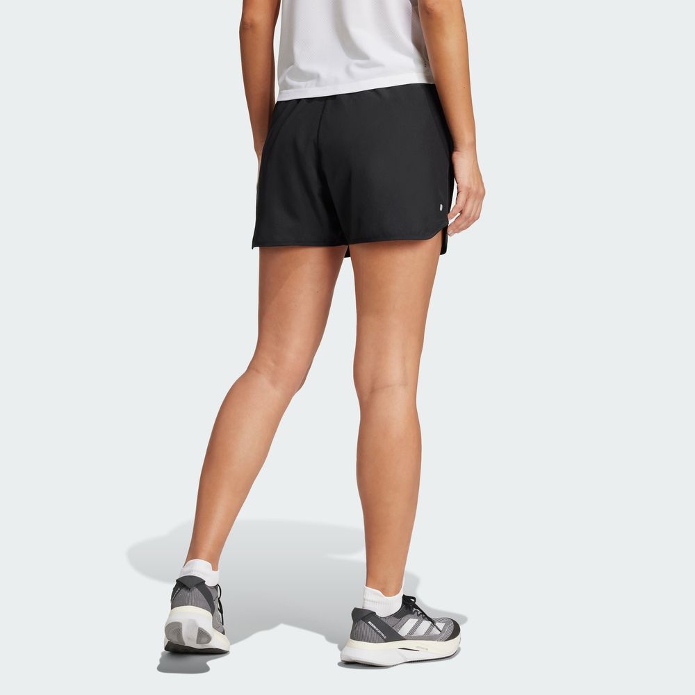 Foto 6 pulgar | Shorts Run It Adidas Negro Mujer