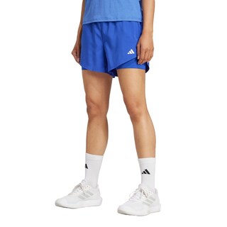 Foto 2 | Shorts Aeroready 2 En 1 Adidas Azul Mujer