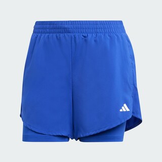 Foto 3 | Shorts Aeroready 2 En 1 Adidas Azul Mujer