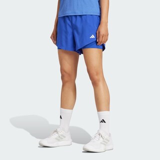 Foto 4 | Shorts Aeroready 2 En 1 Adidas Azul Mujer
