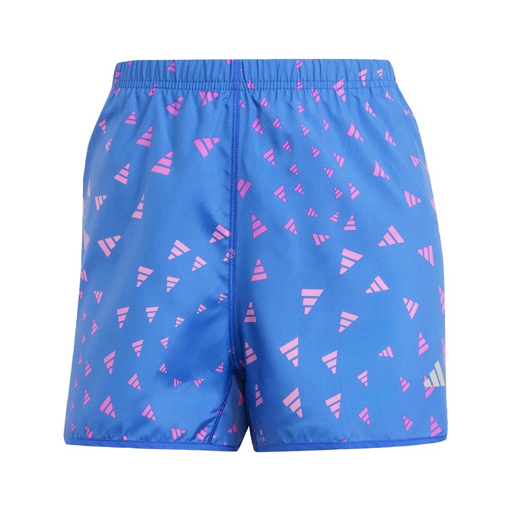 Foto 2 pulgar | Shorts Run It Aeroready Adidas Azul Mujer