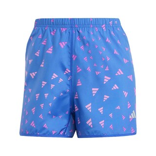 Foto 1 | Shorts Run It Aeroready Adidas Azul Mujer