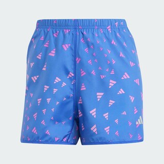 Foto 3 | Shorts Run It Aeroready Adidas Azul Mujer