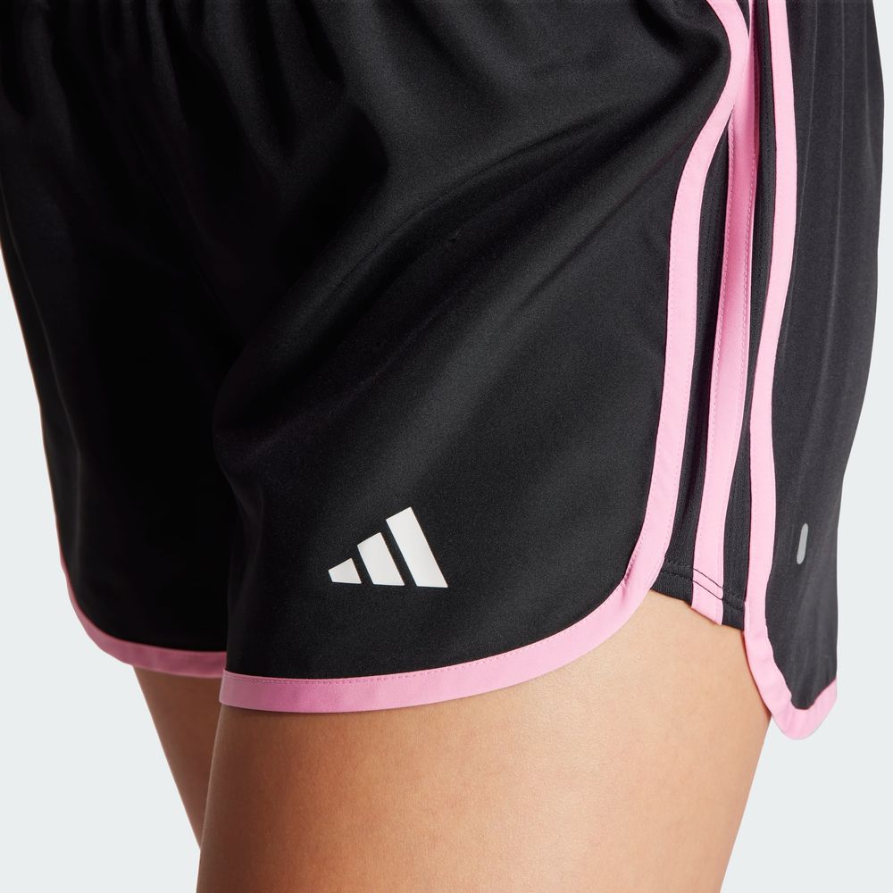 Foto 8 | Shorts De Running Marathon 20 Adidas Negro Mujer
