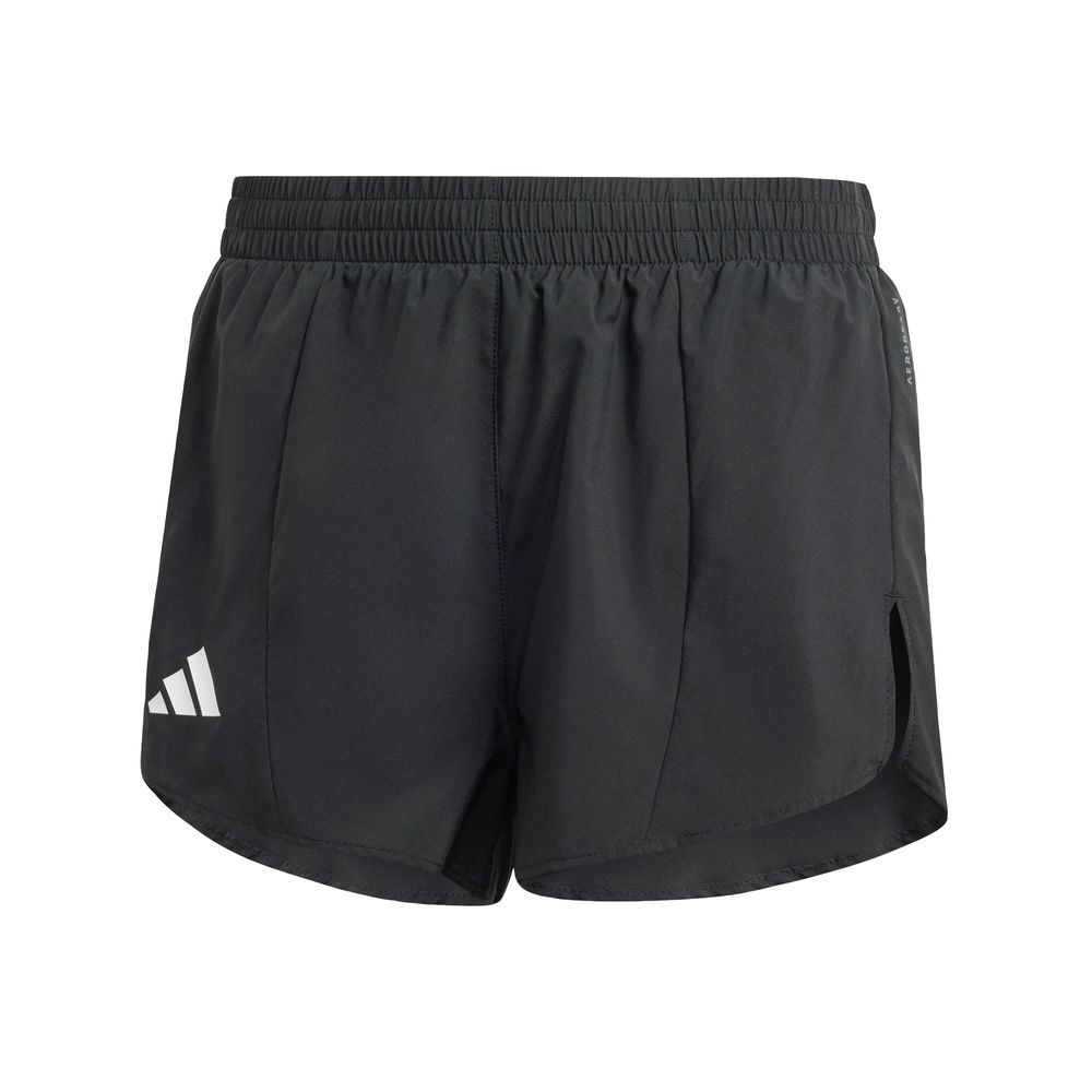 Foto 2 pulgar | Shorts De Running Adizero Essentials Adidas Negro Mujer