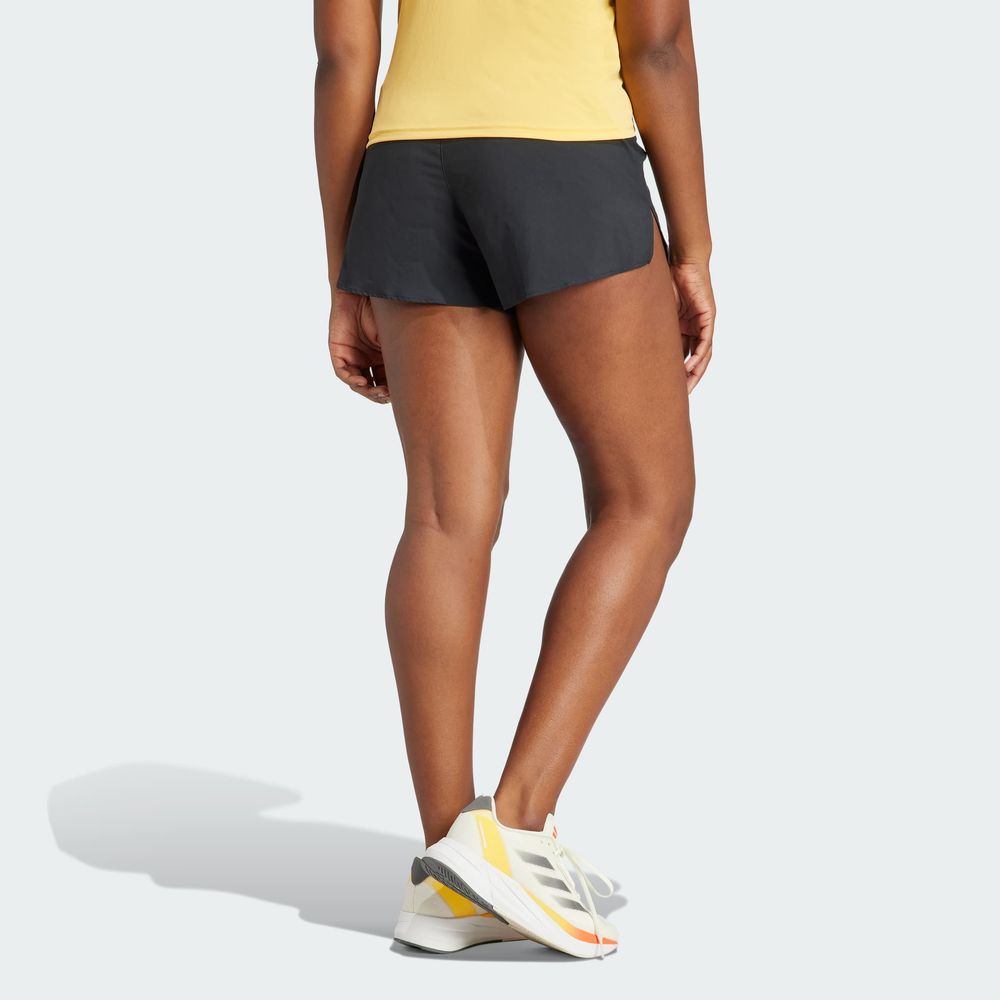Foto 6 pulgar | Shorts De Running Adizero Essentials Adidas Negro Mujer