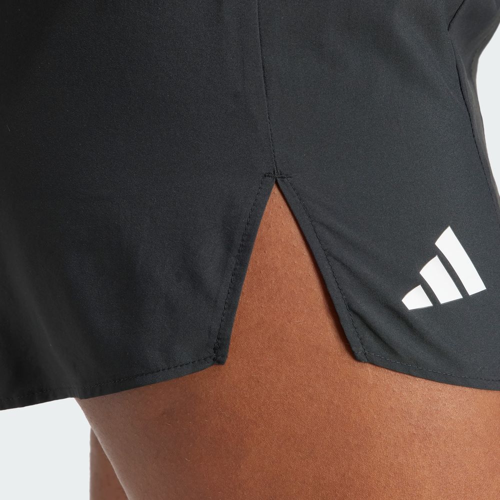 Foto 8 pulgar | Shorts De Running Adizero Essentials Adidas Negro Mujer