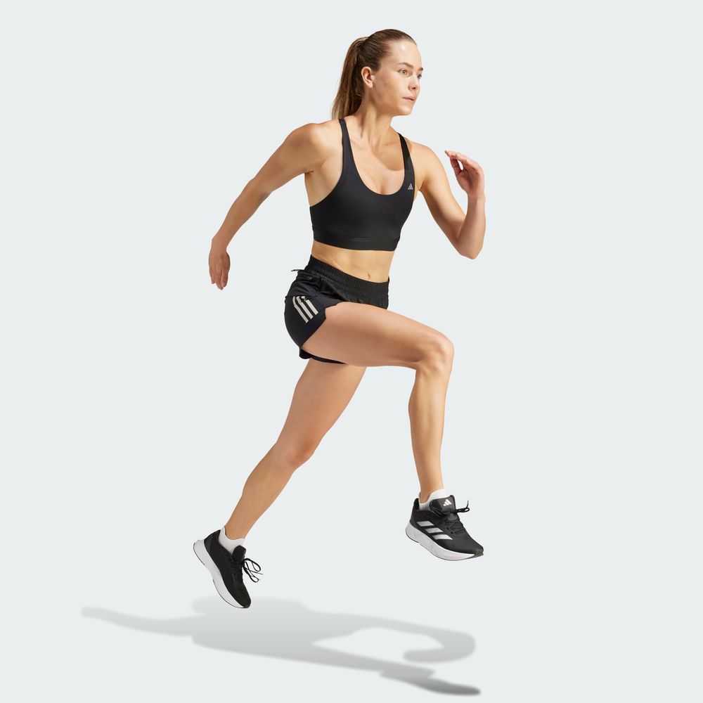 Foto 7 pulgar | Shorts Own The Run Adidas Negro Mujer