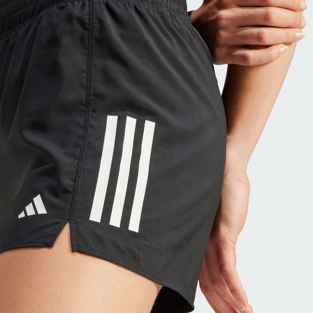 Foto 9 pulgar | Shorts Own The Run Adidas Negro Mujer