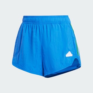 Foto 3 | Shorts Tiro Cut 3 Franjas Summer Adidas Azul Mujer