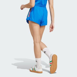 Foto 5 | Shorts Tiro Cut 3 Franjas Summer Adidas Azul Mujer