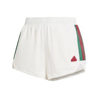 Foto 1 | Shorts Tiro Cut 3 Franjas Summer Adidas Blanco Mujer