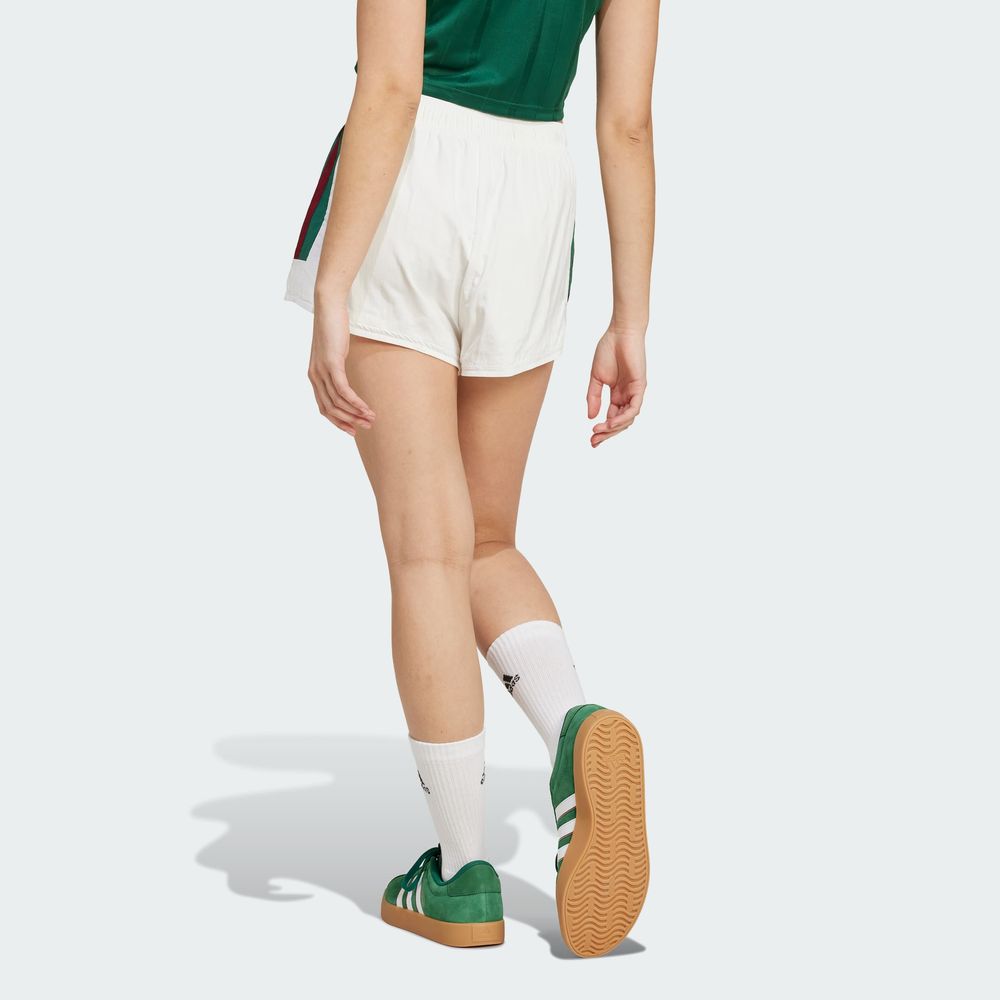 Foto 5 | Shorts Tiro Cut 3 Franjas Summer Adidas Blanco Mujer
