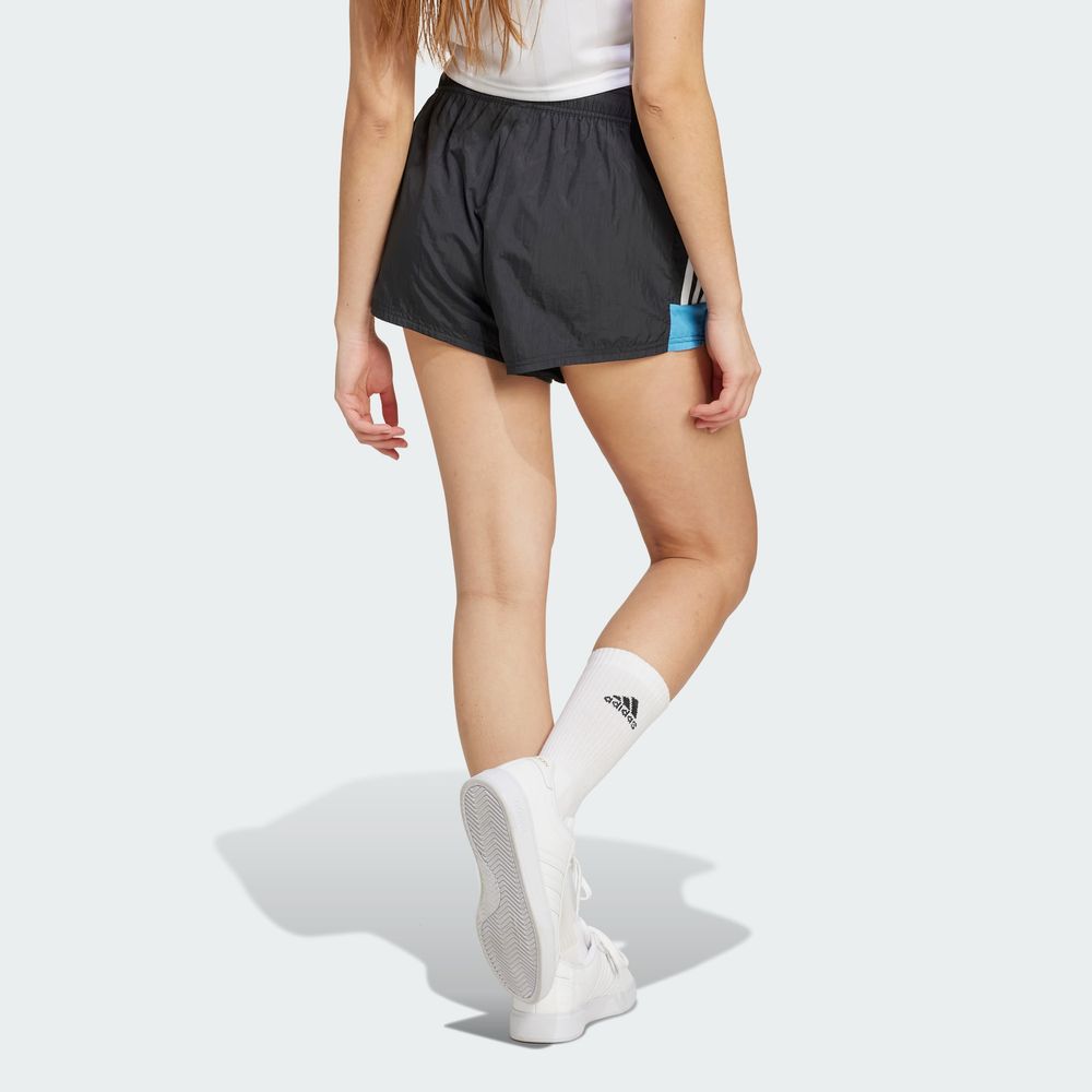 Foto 6 pulgar | Shorts Tiro Cut 3 Franjas Summer Adidas Negro Mujer