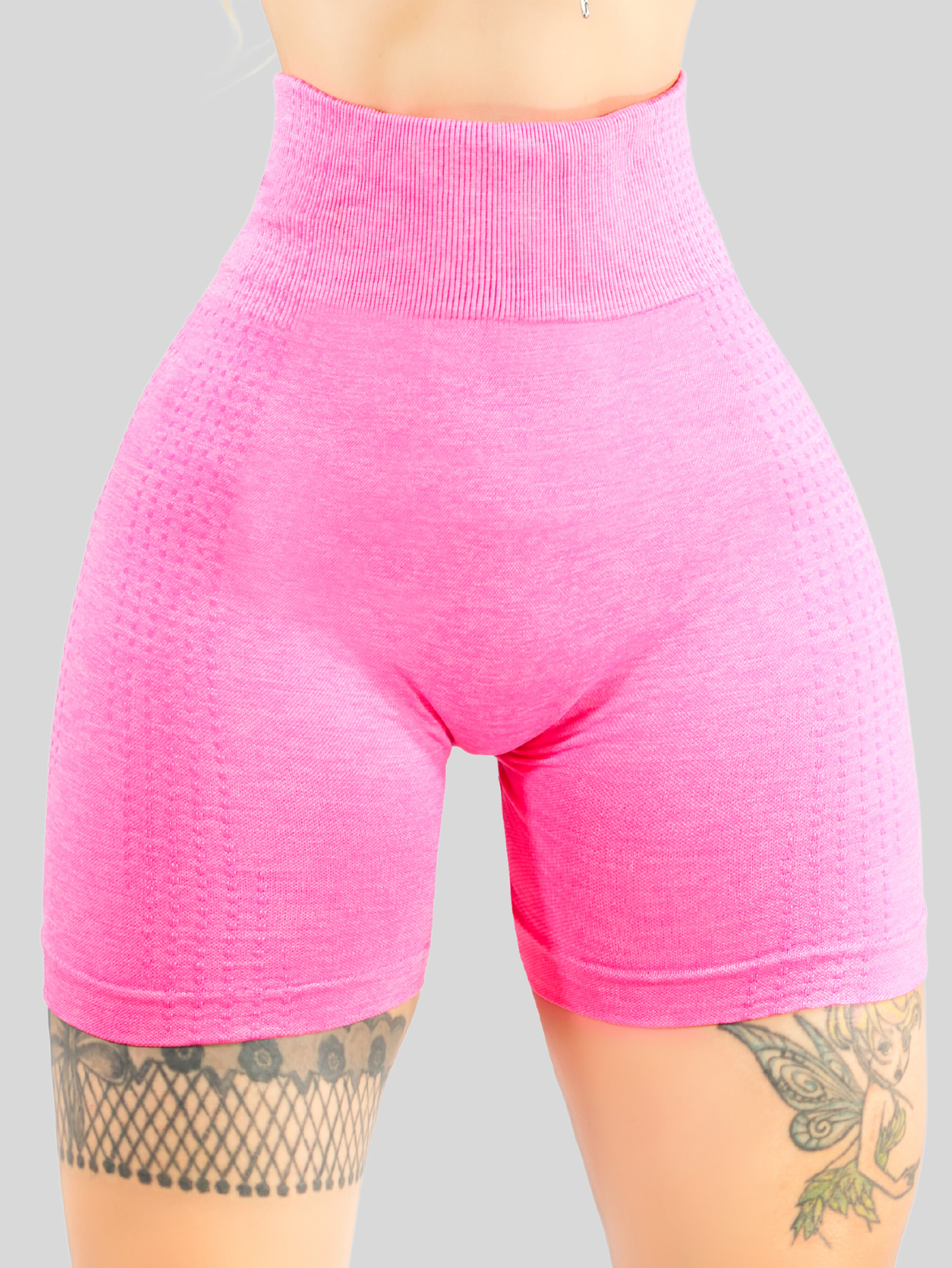 Foto 5 pulgar | Short Mujer Shores Deportivo Casual Sh-053 Rosa Chort Push Up