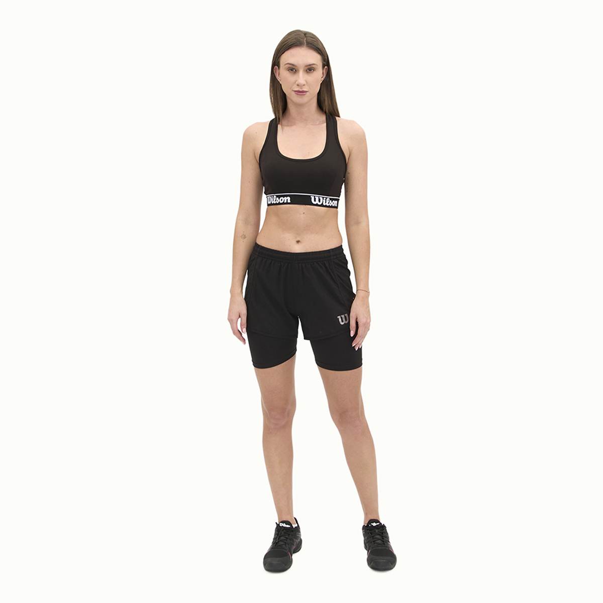 Foto 7 pulgar | Short Con Biker Wilson Transpirable Para Mujer