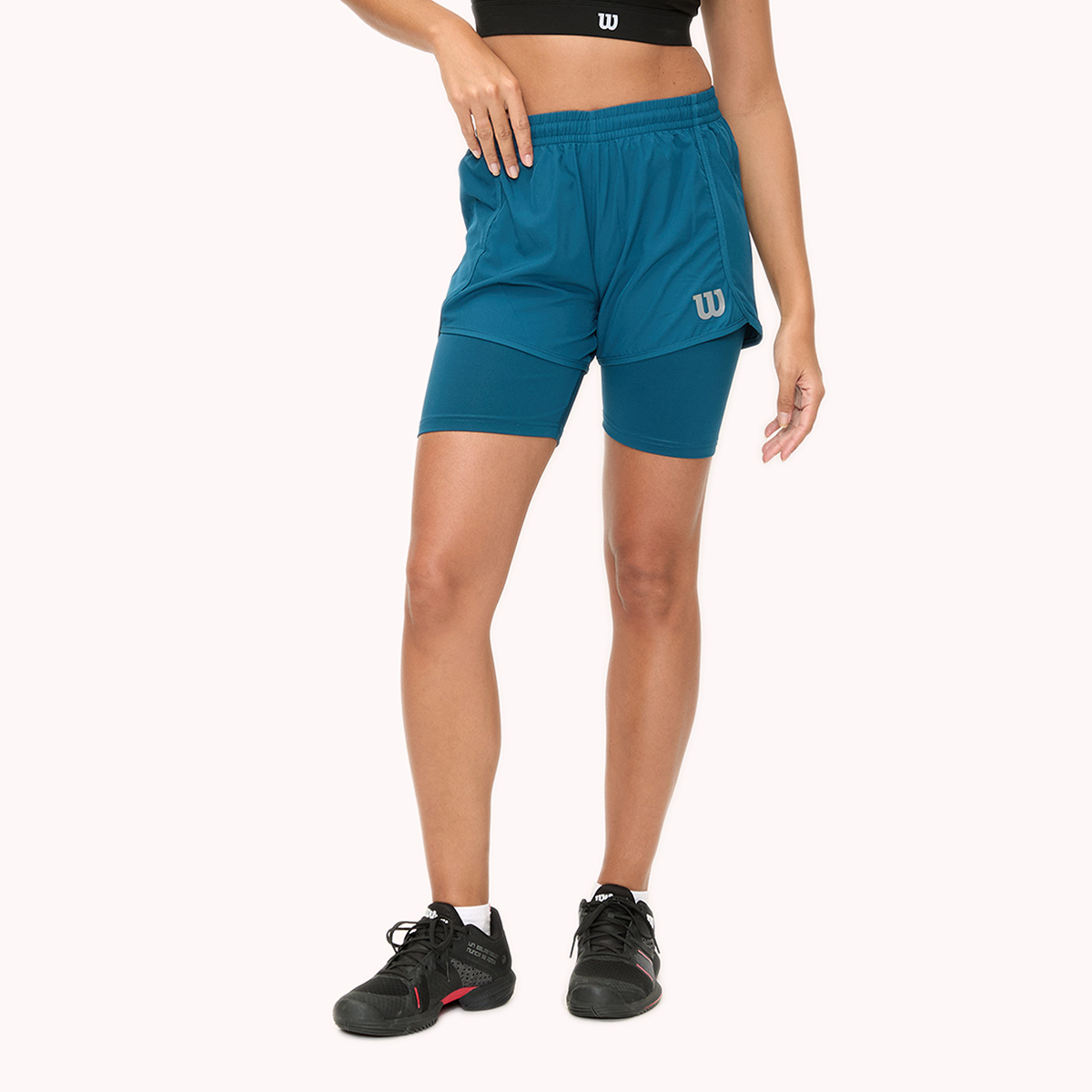 Foto 2 pulgar | Short Con Biker Wilson Transpirable Para Mujer