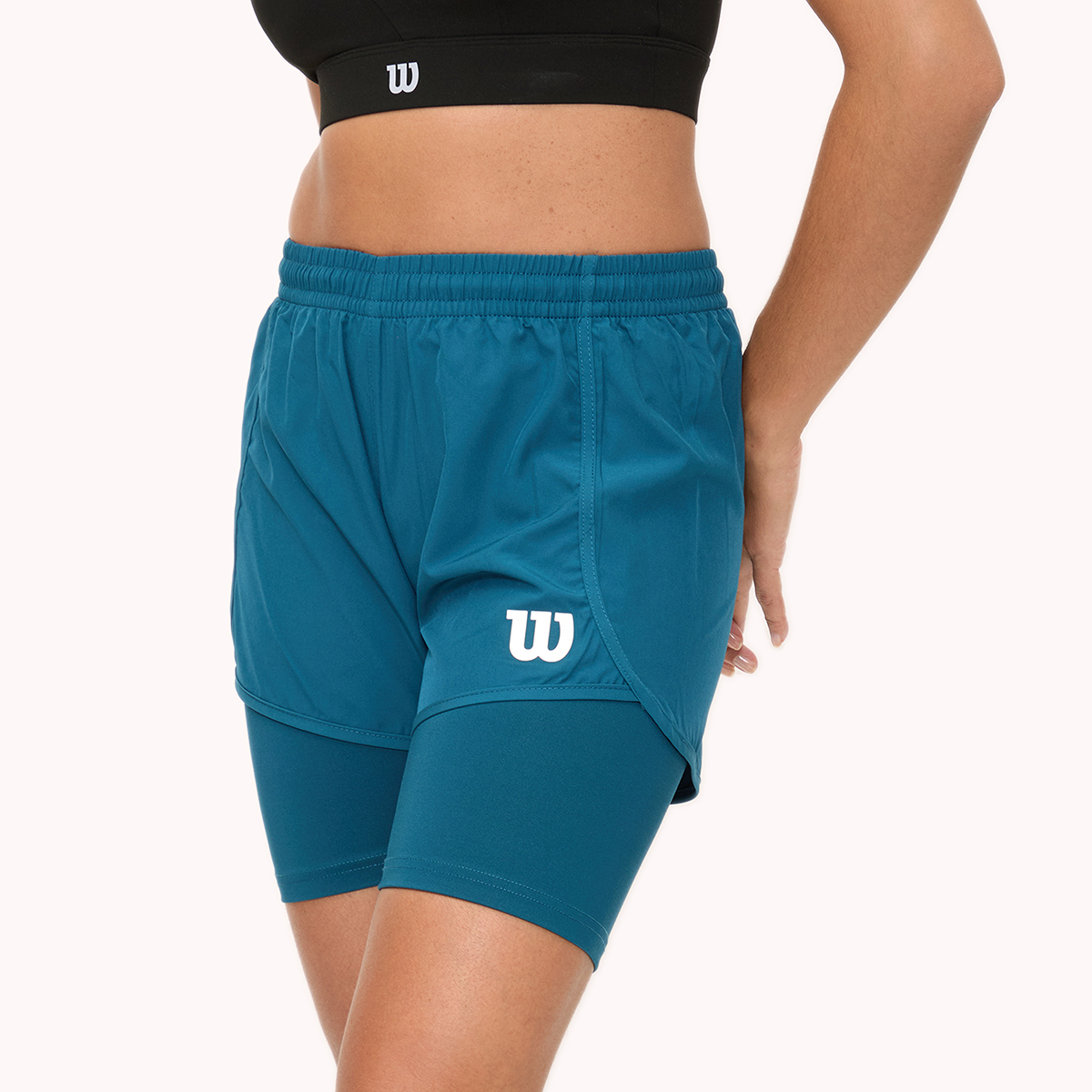 Foto 4 pulgar | Short Con Biker Wilson Transpirable Para Mujer