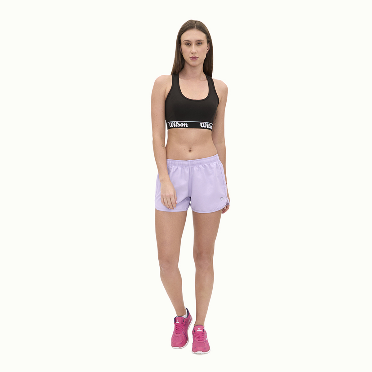 Foto 7 pulgar | Short Wilson Microfibra Para Mujer