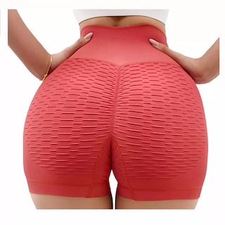 Foto 1 | Shorts Mujer Deportivo Calidad Premium Short Gym Eo Safe Imports Esi-15938 Rojo