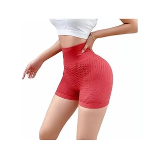 Foto 3 | Shorts Mujer Deportivo Calidad Premium Short Gym Eo Safe Imports Esi-15938 Rojo