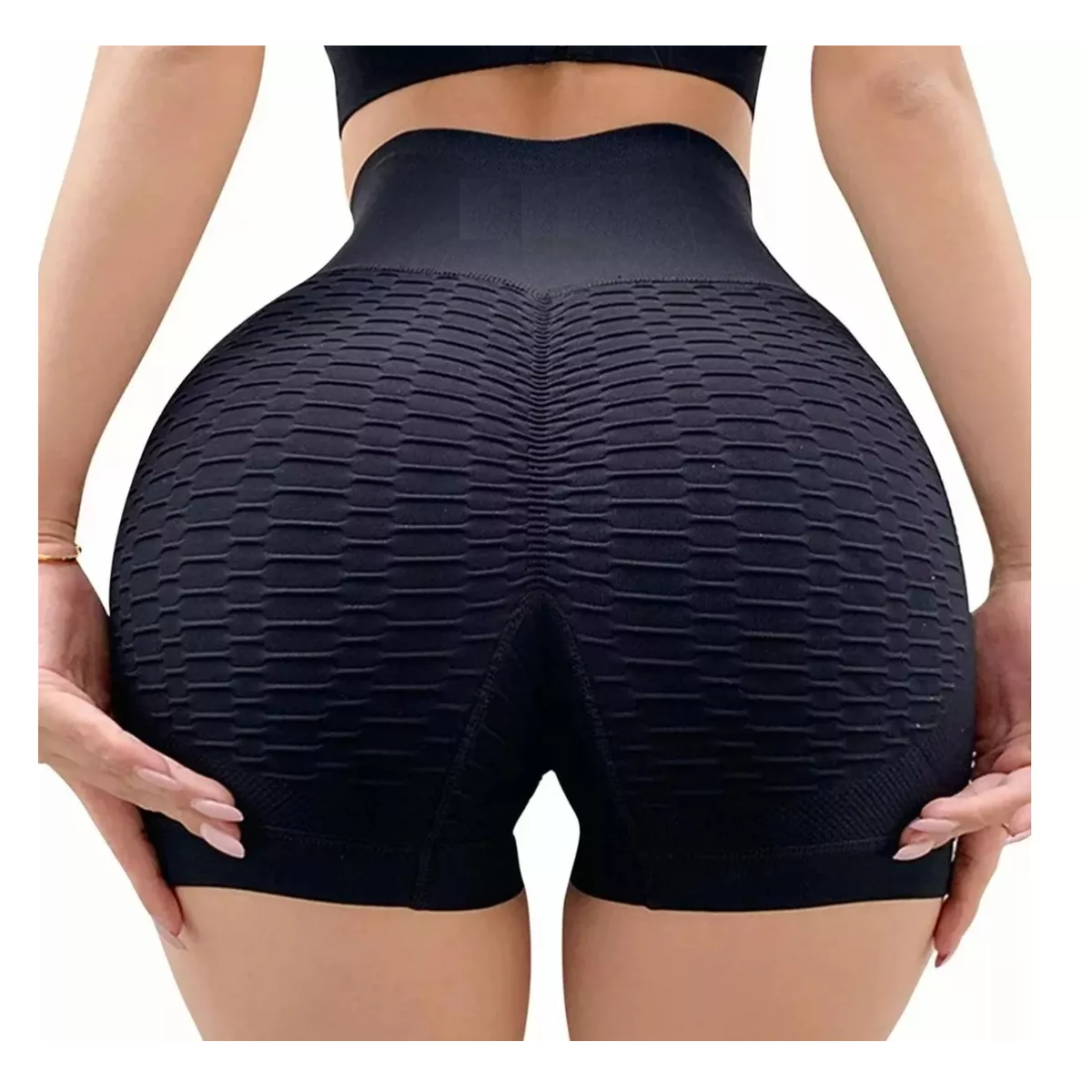Foto 2 pulgar | Shorts Mujer Deportivo Calidad Premium Short Gym Eo Safe Imports Esi-15937  Negro