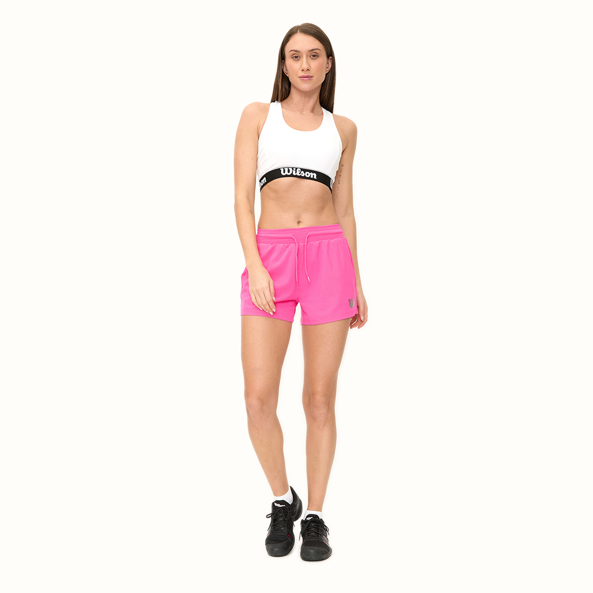 Foto 6 pulgar | Short Wilson Pretina Licra Flex Para Mujer