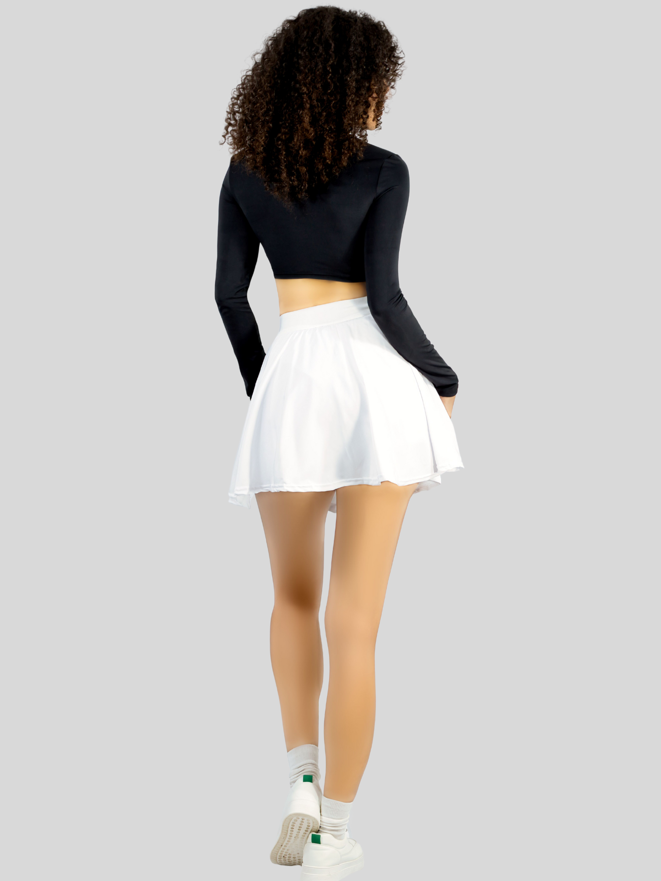 Foto 4 pulgar | Short Falda Deportivo para Mujer