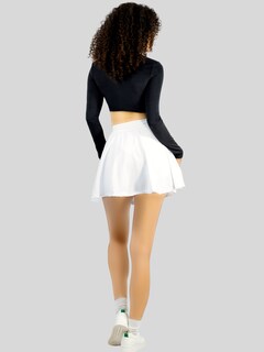 Foto 2 | Short Falda Deportivo para Mujer 2 Piezas