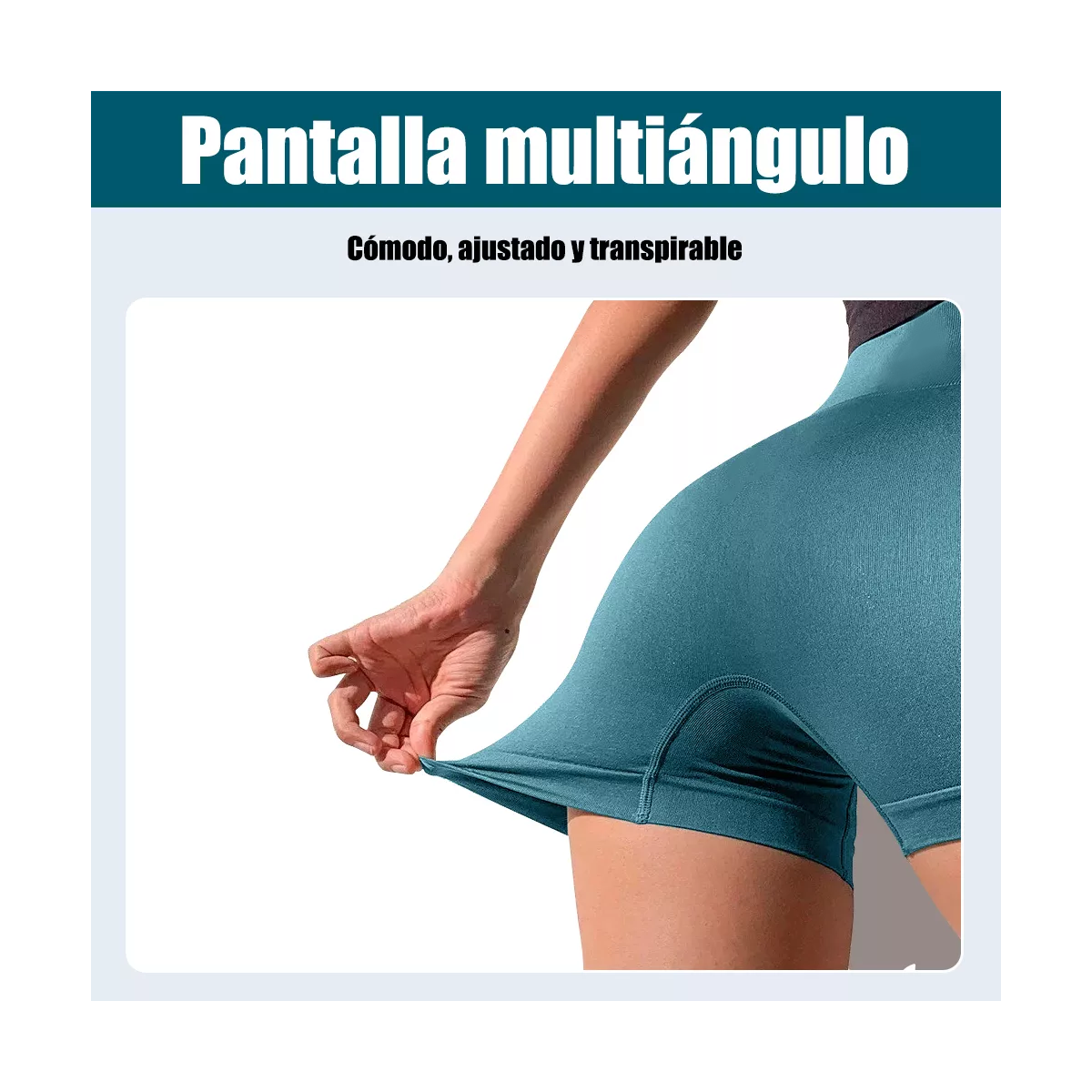 Foto 4 | 2pzs Short Ejercicio Unitalla Eo Safe Imports Esi-16701 Multicolor